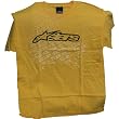 Alpinestars Astar Astar Youth Boys Short-Sleeve Racewear T-Shirt/Tee - Gold