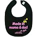 《Made in mama & dad》公式バカTビブ☆面白ジョークよだれかけ/スタイ通販☆