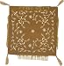 ShalinCraft Silk Pillow Cover for Interior Decoration 16x16 inches (bcv002)