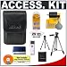 Nikon Coolpix 5617 Leather Case/Bag + Tripod + Cameta Bonus Kit for L15, L18, P60, S51, S51c, S210, S520, S550, S560, S60, S600, S610, S610c, S700, S710 Digital Cameras