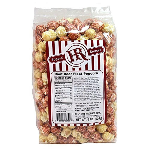 Hr Poppin Snacks Root Beer Float Popcorn Made In Usa Made In