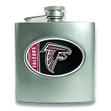 NFL Atlanta Falcons Stainless Steel Hip Flask 6oz