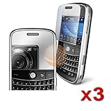 Mirror Screen Protector for Blackberry Bold 9000 (pack of 3)