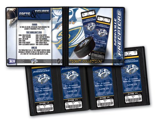 Nashville Predators Ticket Album