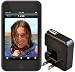 Rix iPod touch用シリコンケース ブラック 液晶保護シート+ACアダプタ(ブラック)付き RX-IPSTOB-AC