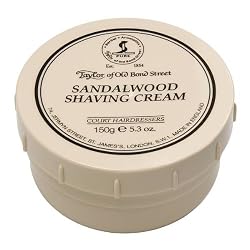 Taylor of Old Bond Street Sandalwood Shaving Cream Bowl, 5.3-Ounce
