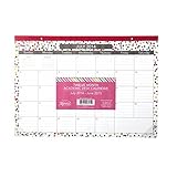 Markings by C.R. Gibson 12 Month Dated Desk Blotter ( July 2014 - June 2015) - Confetti (MDDBMA-3AZ)