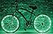 Allnice 2 Pack Water Resistant Cool 20 LED Bicycle Bike Cycling Wheel Light Safety Light Spoke Light Lamp Lightweight Accessory
