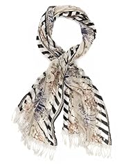 Indigo Collection Lightweight Kimono Print Scarf