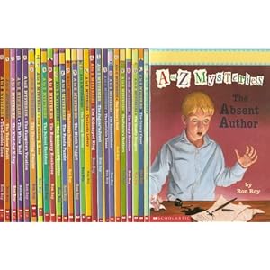 Click here to see all customer reviews now A to Z Mysteries Complete 26-Book Set (The Absent Author, The Bald Bandit, The Canary Caper, The Deadly Dungeon, The Empty Envelope, The Falcon's Feathers, The Goose's Gold, The Haunted Hotel, The Invisible Island, The Jaguar's Jewel, The Kidnapped King, The Lucky Lottery, The Missing Mummy, The Nin