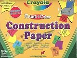 600 Sheets Crayola Print & Color Construction Paper for Inkjet Printers
