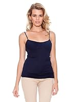 Guess Top Liso (Azul Oscuro)