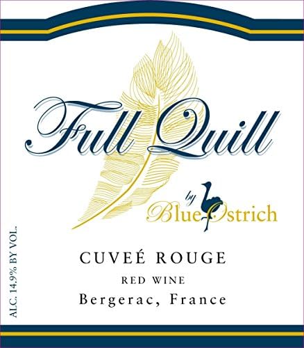 NV Blue Ostrich Full Quill Cuvee Rouge 750 mL