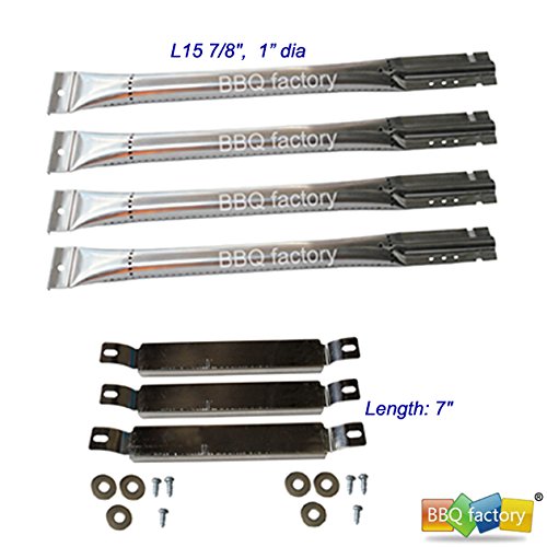 bbq factory Replacement Charbroil 463248208,463268107,466248208 Grill Crossover Tubes Burner