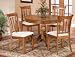 Hillsdale Furniture Bayberry 5 Piece Round Dining Set