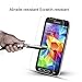 TANTEK Galaxy S5 Screen Protector, [Bubble-Free][HD-Clear][Anti-Scratch][Anti-Glare][Anti-Fingerprint] Premium Tempered Glass Screen Protector for Samsung Galaxy S5, [1Pack]