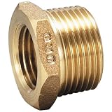 フローバル 青銅製ねじ込継手 ブッシング ネジ(R×Rc)3/4×1/2 GBU-0604-BC