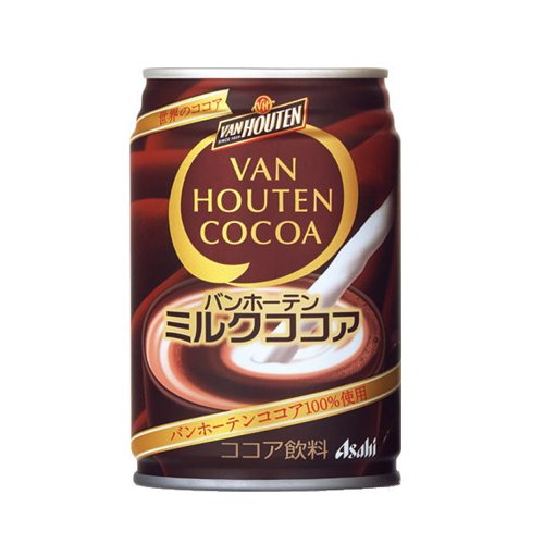 アサヒ　バンホーテン ミルクココア　280ｍｌ缶　24本