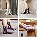 Jiye Women's Multi Color Wool Winter Socks(Pack of 5)