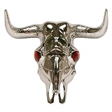 Bully CR-420L Bull Skull Hitch Cover With LED by Pilot Automotive