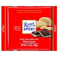 Ritter Sport Marzipan Chocolate 100g Bar