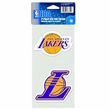 NBA Los Angeles Lakers 4-by-8 Die Cut Decal