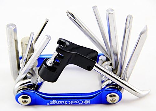 11in1 Multi-function Bike Bicycle Chain Rivet Extractor Cycling Repair Tools Kit 100% Brand New (Blue)