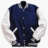 Award Wool with Vinyl Sleeves Jacket From Holloway Sportswear