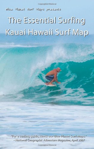 The Essential Surfing KAUAI HAWAII Surf Map