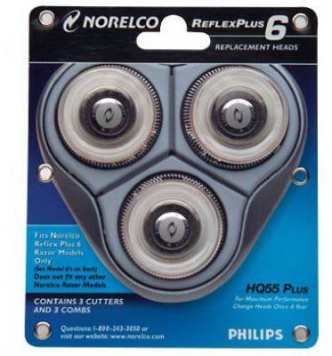 Norelco Shaving Heads Peggable by ENGLEWOOD MARKETING GROUP INC