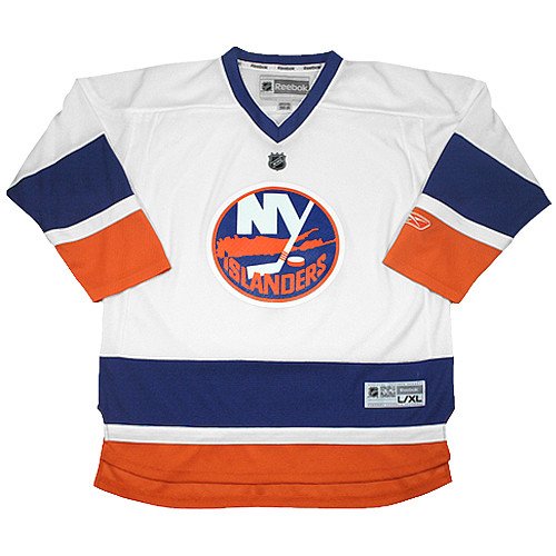 NHL Youth New York Islanders White Replica Jersey - R58Hzbll (White, Small/Medium)
