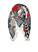 Cosy, Jack & Silky Fular (Negro / Rojo)