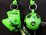 Incredible Hulk football & Boxing Glove keychain set (2pcs)