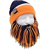 Beard Head Tailgate Series Knit Beanie w/ Beard Hat