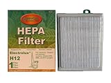 (25) Electrolux Eureka Sanitaire H12 HF1 Upright/Canister Pleated Hepa Filter Aptitude, Harmony, Oxygen, Oxygen Ultra, Sanitaire System Pro, Eureka, Whirlwind, Cyclonic, Europa Power Team, Excalibur Home Cleaning System, H13 SP012 H12 60286A EL012W EL020 EF26 VF15