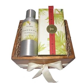The Thymes Frasier Fir Home Fragrance Gift Crate by Thymes