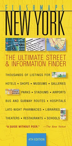 City Travel Guides Discounted  Books : Flashmaps New York: The Ultimate Street & Information Finder
