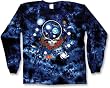 Grateful Dead "Space Your Face" Long Sleeve Tie-Dye T-Shirt