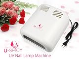 USpicy SPA Antomatic Dr-301/a Uv Gel Lamp Light Nail Dryer Pro Finish Quick Dry 36w