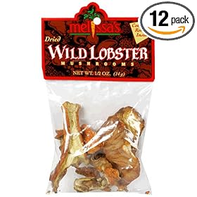 Melissa's Dried Wild Lobster Mushrooms, 0.5-Ounce Bags (Pack of 12)