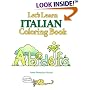 Let's Learn Italian Coloring Book (Let's Learn Coloring Books)