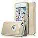 iPod Touch 6 Case,iPod 6 Cases,ULAK Slim Dual Layer Hybrid Protective Case Hard Cover for Apple iPod Touch 5 6th Generation(Champagne Gold)