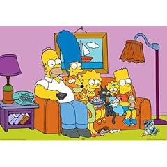 1art1 14095 The Simpsons - Couch (e) Poster (91 x 61 cm)