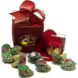 Christmas Take Out Pail of 6 Fortune Cookies