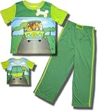Scooby-Doo Road Trip Adventure Short Sleeve/Long Leg pajama set