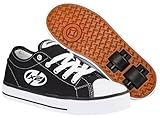 Heelys Jazzy childrens wheel skating shoes black size 2 UK