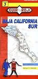 Baja California Sur State Map by Guia Roji