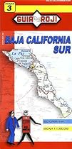 Baja California Sur State Map by Guia Roji
