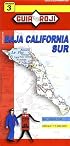 Baja California Sur State Map by Guia Roji