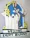 Kitchen & Housewares : Bugs Bunny Garden Welcome Sign